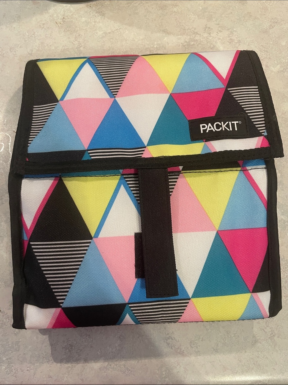 Packit Geometric Insulated Lunch Bag